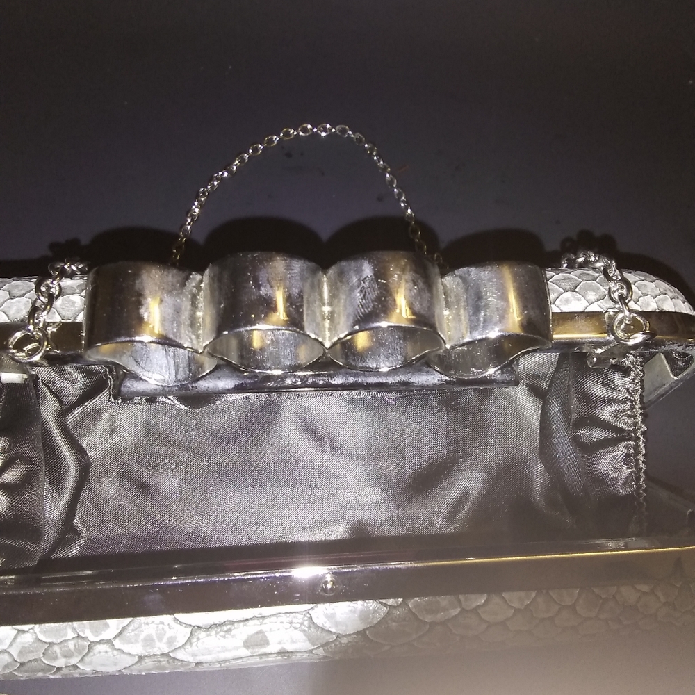 Faux Python clutch